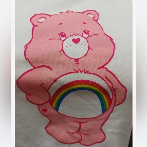 Dolls Kill X Care Bears Sleeveless Cropped Tank Top Size Large - Picture 9 of 9